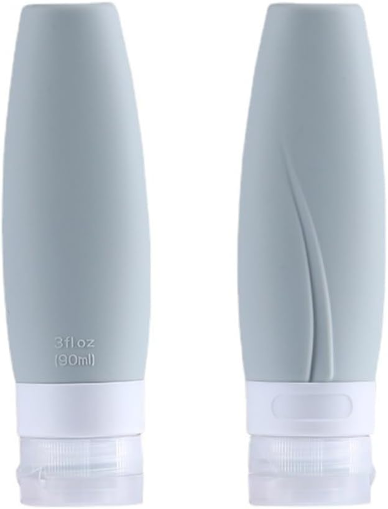 60/90Ml Travel Bottle Set Silicone Travel Bags Airport Approved Reusable