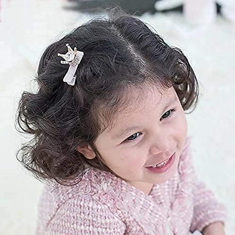 12 Pcs Mini Crown Small Crown Decoration Rhinestone Cake Toppers Crown Cupcake Toppers Wedding Crowns Tiaras for Cake Party Favors Baby Shower Birthday Crafts Jewelry Making DIY (CLO01) image number 3