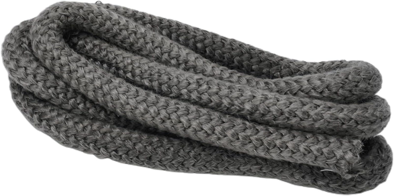 Stove Rope,Black Wood Stove Door Seals Gasket Stove Fiberglass Cord Wood Stove Rope Seal Replacement, 2M(18Mm) image number 1