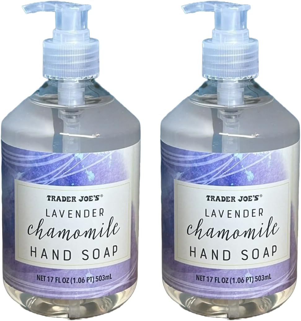 Trader Joe'S Lavender & Chamomile Hand Soap - 2 Pac