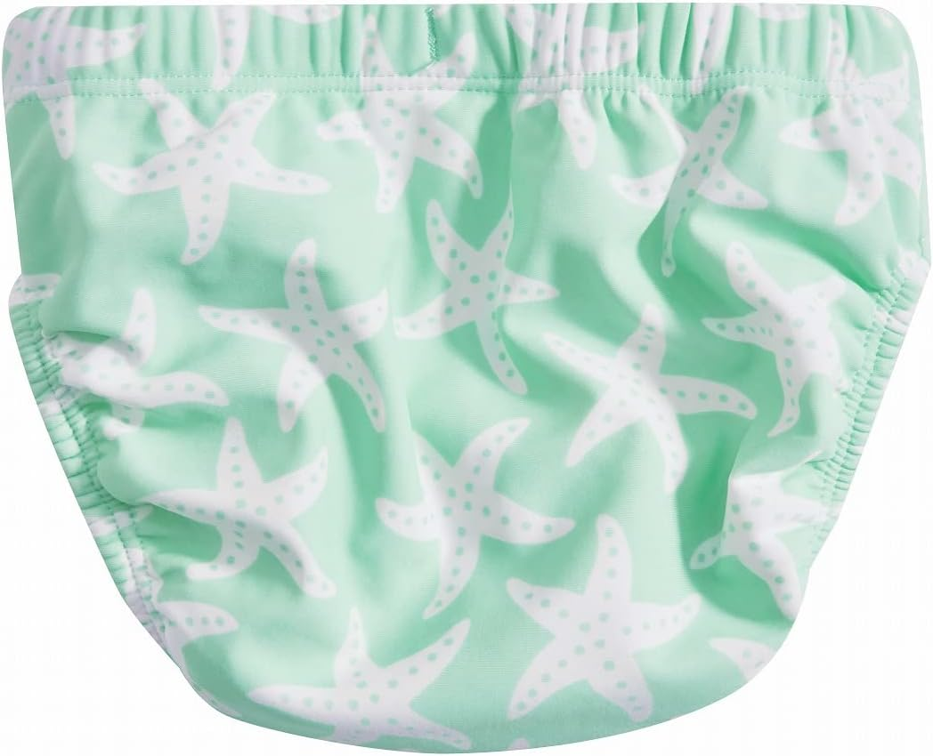 Big Softies Starfish Swim Nappy, Green, Small/Medium