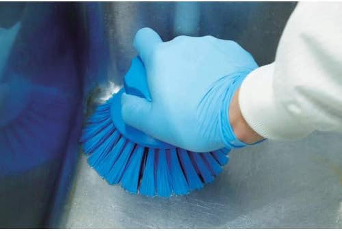 Round Scrub Brush, 5" L, Stiff, 3885, Green - Green image number 5