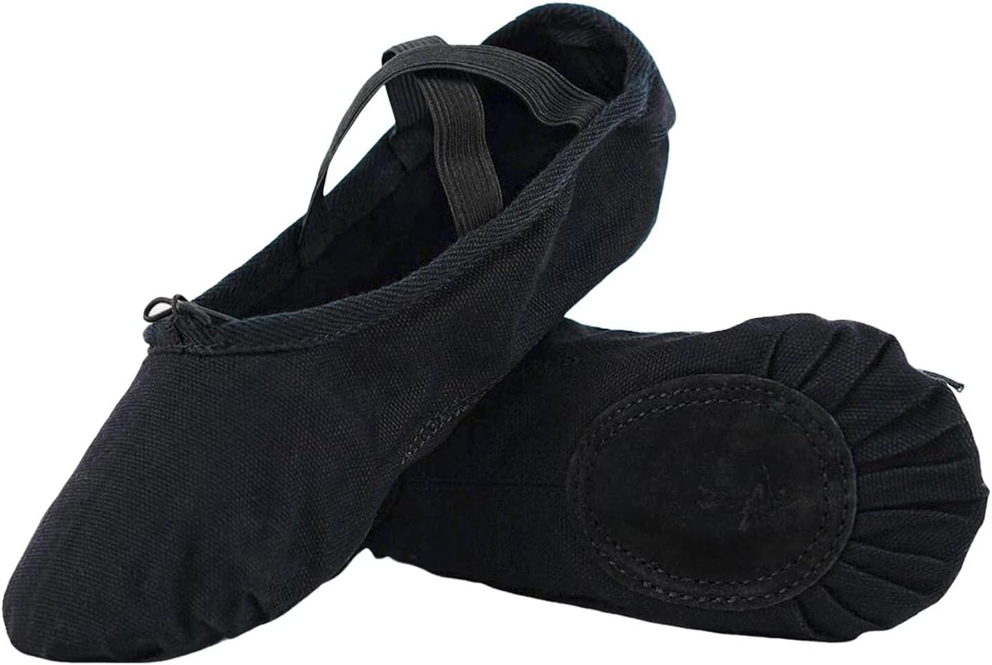 Women'S Ballet Dance Shoes Slippers Split Sole Canvas Practice Shoes for Kids/Girls/Adults