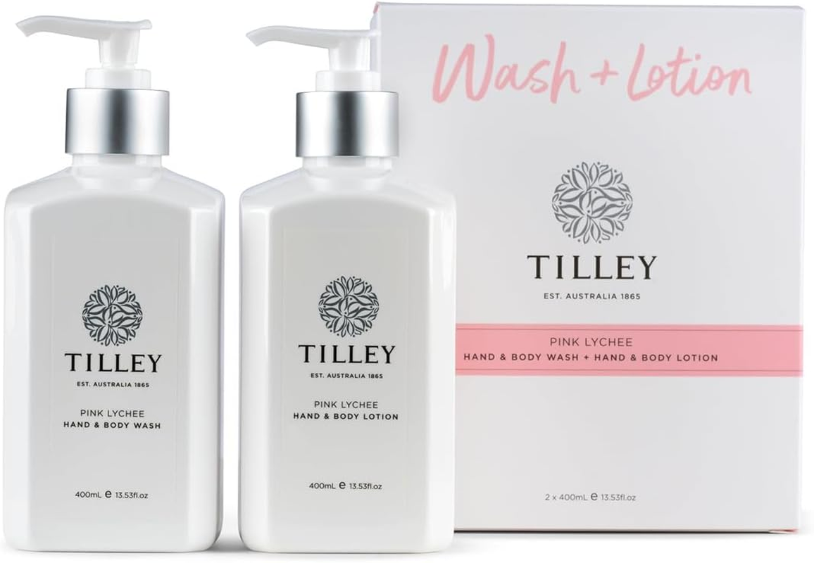 Tilley Classic White Coconut & Lime Body Wash & Lotion Twin Pack image number 1