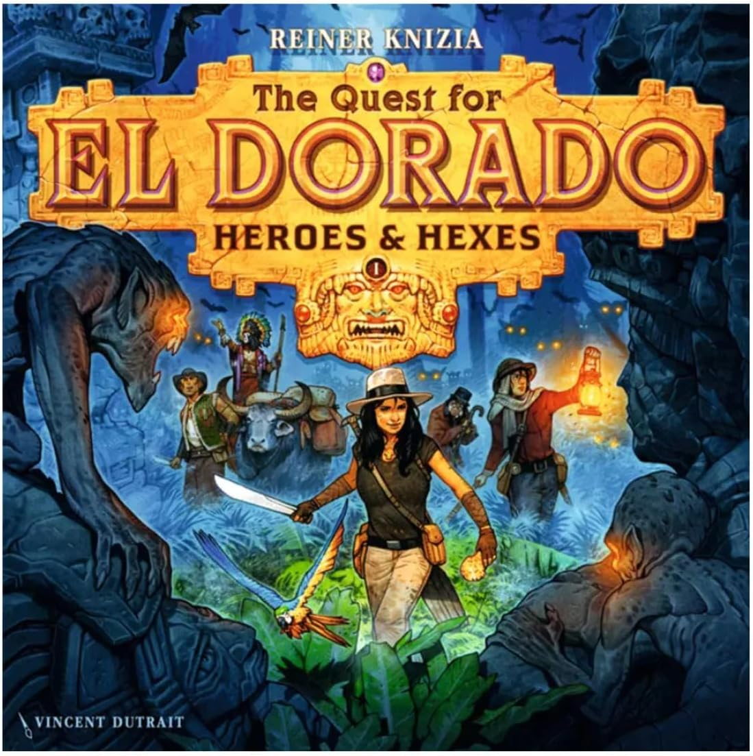 Meeple the Quest for El Dorado Heroes and Hexes Expansion Game image number 2
