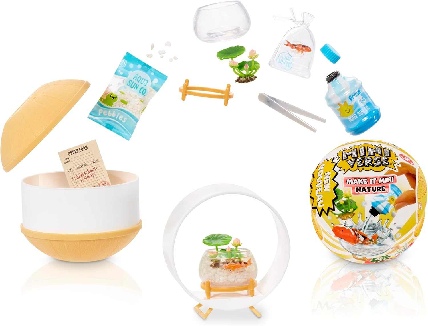 Mga&rsquo;S Miniverse Make It Mini Nature Series 2 - Mini Collectibles, DIY, Crafts, Resin Play, Replica Plants, Animals, Flowers, Botanicals, for Collectors & Children Ages 8+, NOT Edible image number 2