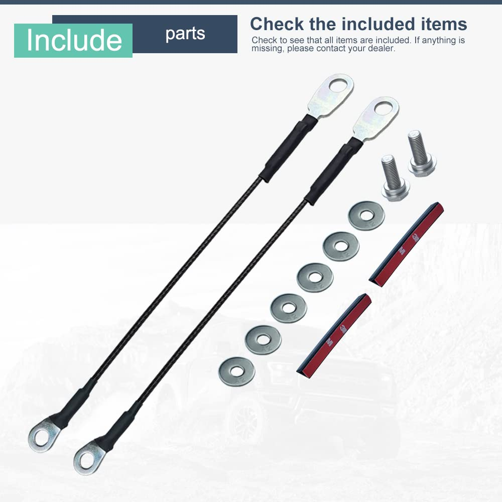 Easy up and Slow down Tailgate Struts Compatible with Toyota Hilux N80 2015 - on Tailgate Assist Damper Kit image number 4