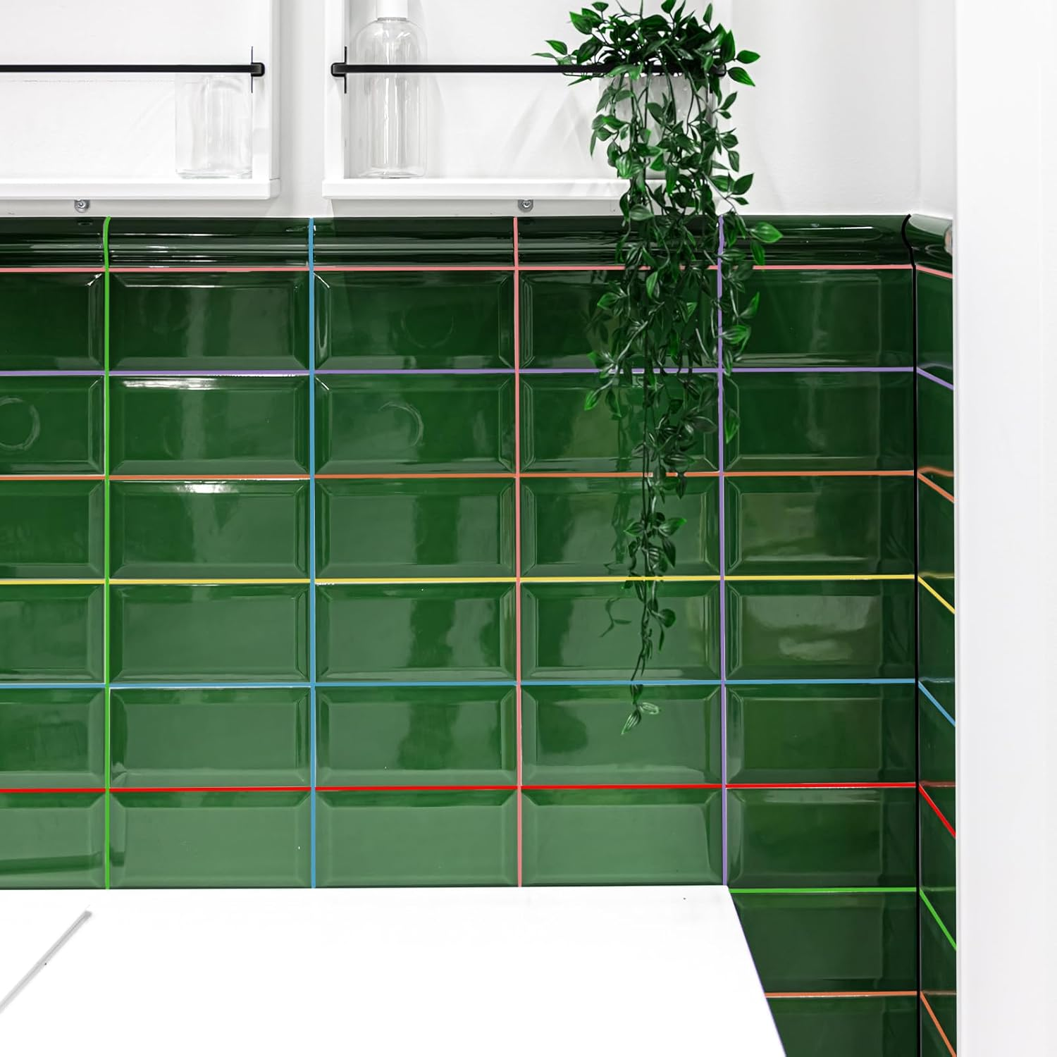 TEAONE Colored Masking Tape, 8 Rolls Crafts Labeling Paper Tape for DIY Supplies, Home Decoration (0.3Cm X 13M/0.12In X 42.65Ft/Roll) image number 6