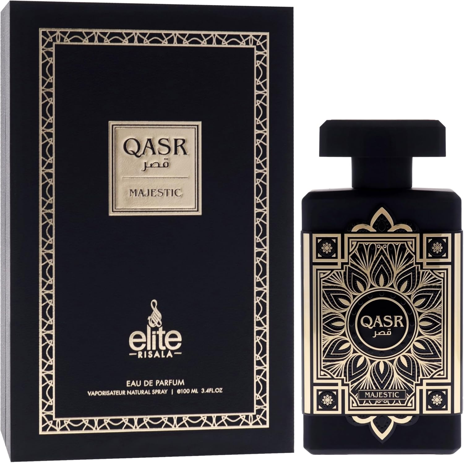 Elite - Qasr Majestic by Risala for Men - 3.4 Oz EDP Spray image number 1
