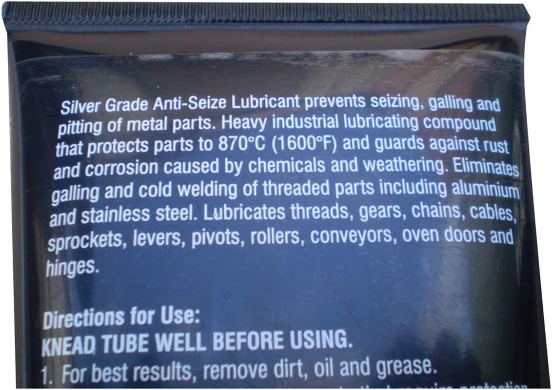 Loctite Silver Grade anti Seize Lubricant Prevents Seizing Galling Pitting 250G