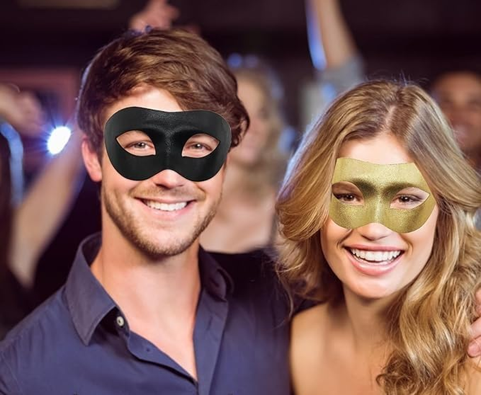 Masquerade Mask for Men & Women &ndash;Classic Vintage Retro Masks for Mardi Gras, Halloween Party, Costume Party Ball Cosplay image number 4