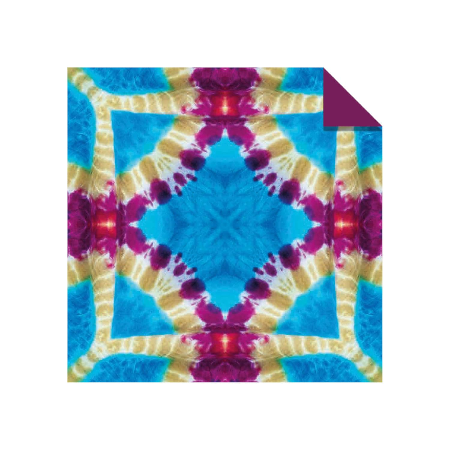 Origami Paper 300 Sheets Tie-Dye Patterns 4" (10 Cm): Tuttle Origami Paper: High-Quality Double-Sided Origami Sheets Printed with 12 Different Designs image number 2
