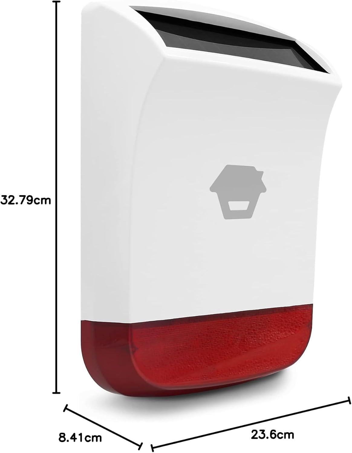 Chuango SPS-260 Solar Powered Outdoor Burglar Alarm Red Flashing Strobe Light 110Db Volume IP55 image number 4