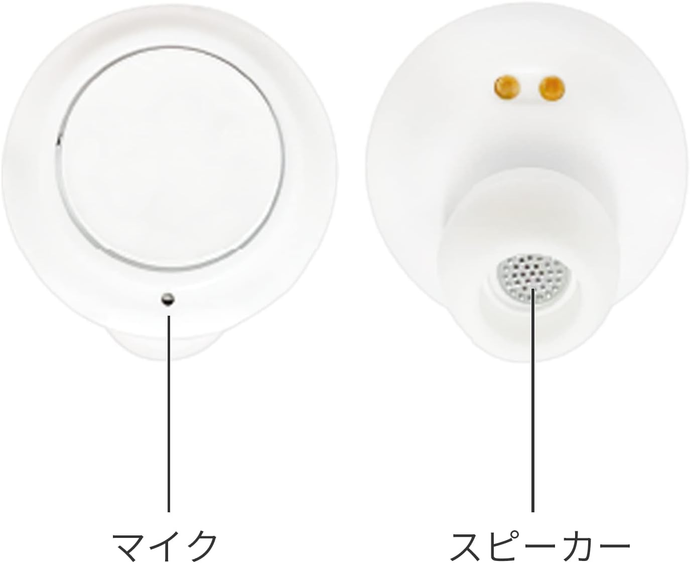 Gourmandise COS-137A Lisa and Gas Pearl Fully Wireless Stereo Earphones, Dining Table, W 2.1 X H 1.3 X D 1.3 Inches (54 X 33.5 X 33 Mm) image number 3