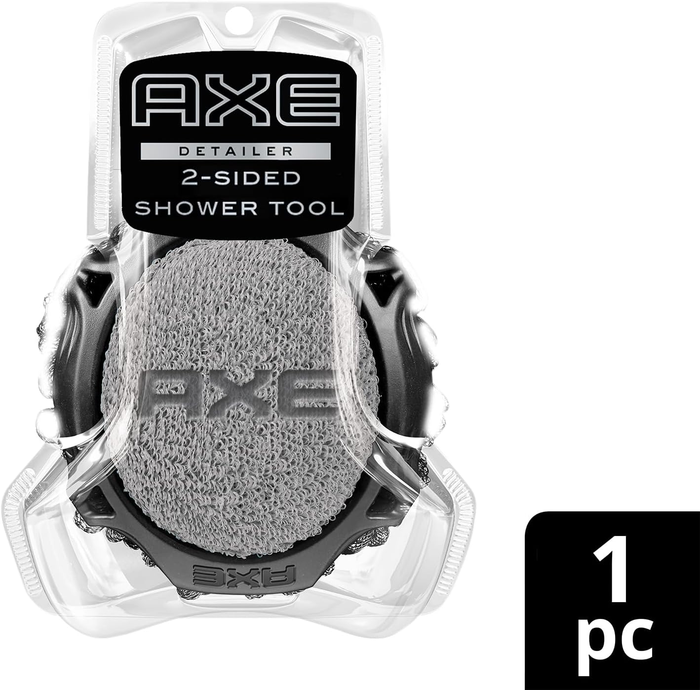 Axe Detailer 2-Sided Shower Tool, Colors May Vary 1 Ea image number 1