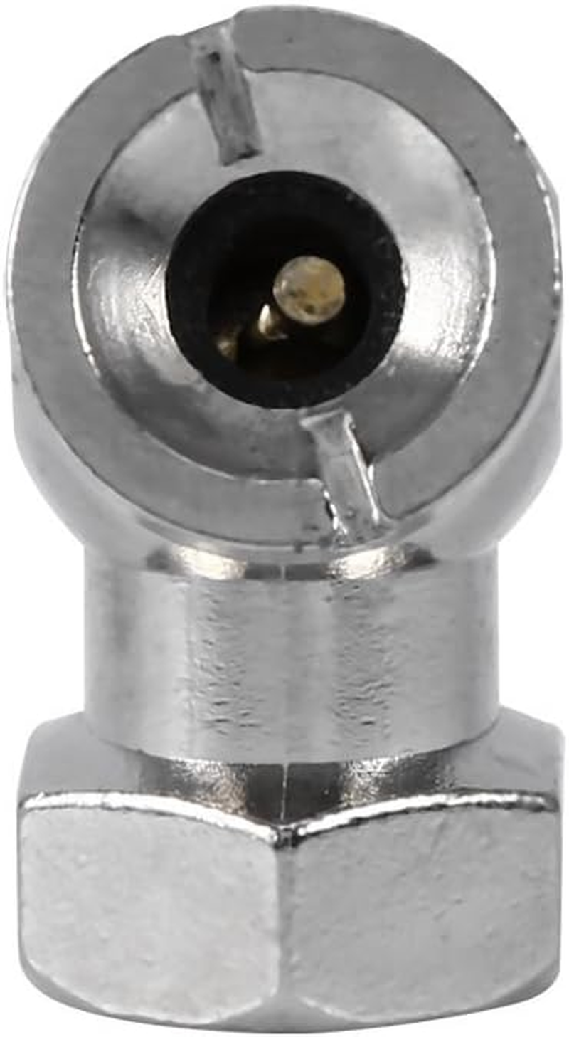 Car Tyre Inflator Valve Connector Air Chuck Ball Tire Clip Lock-On