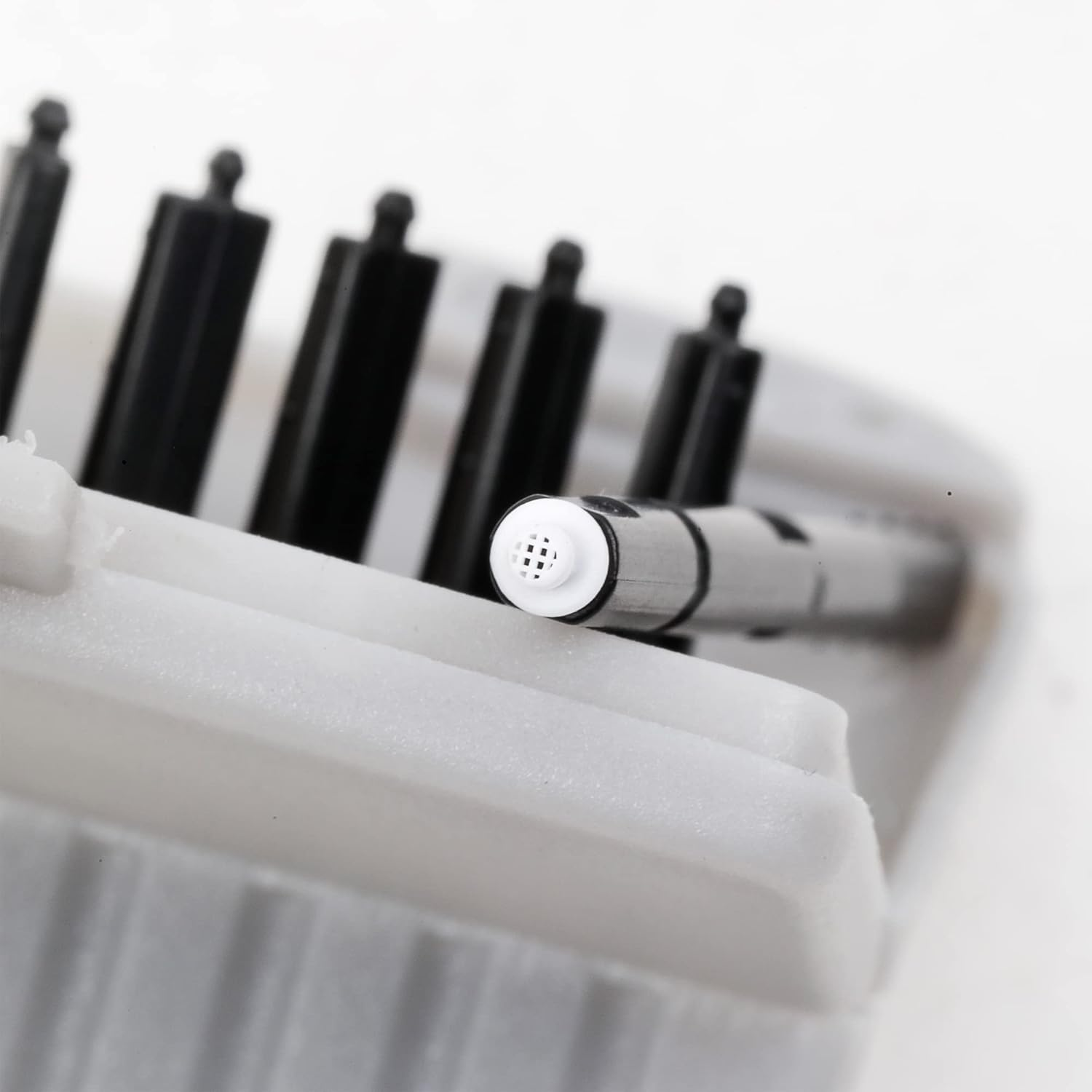 Genuine Phonak Cerustop Wax Guards Color Gray- 4 Packs (32 Filters) image number 4