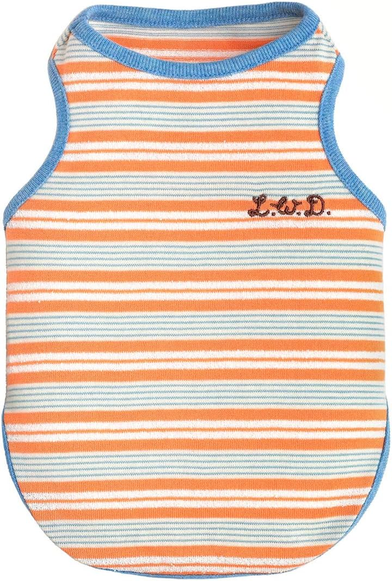 Dog Life Multi Border Tank Orange Dog 3XL image number 2