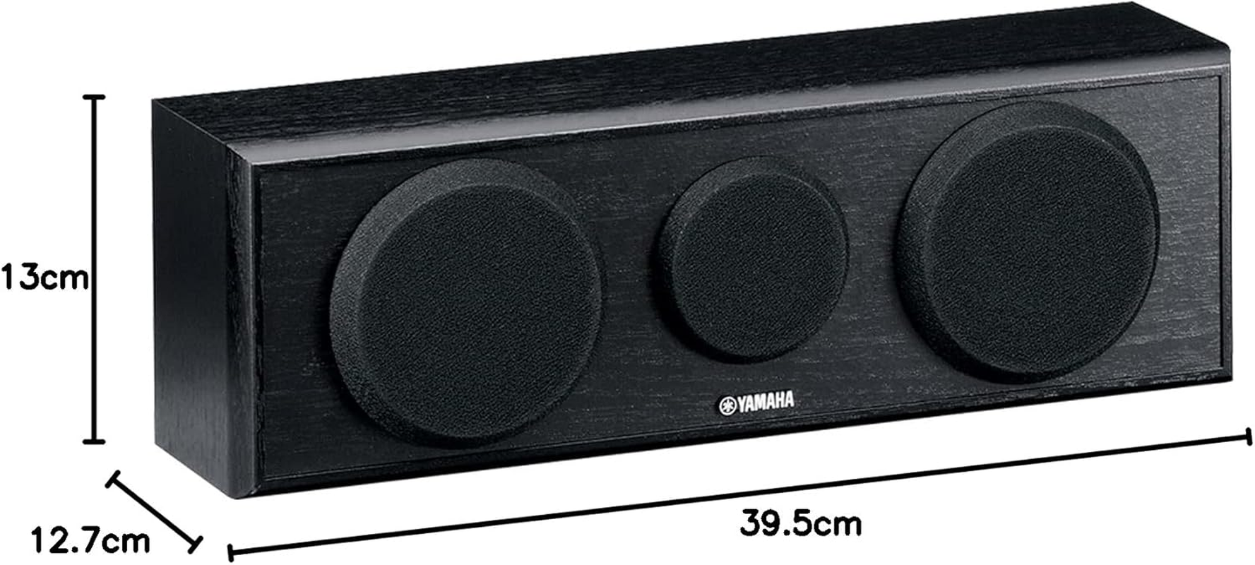 Yamaha NS-P150 Speaker Package (1 NS-C150 Centre Speaker & 2 NS-B150 Surround Speakers), Black