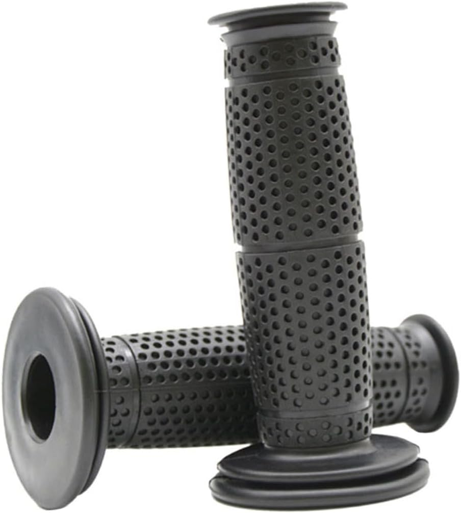 WOFASHPURET Vintage Motorcycle Handlebar Grips 22Mm Rubber Motorcycle Accessory for Handlebar Tape image number 6