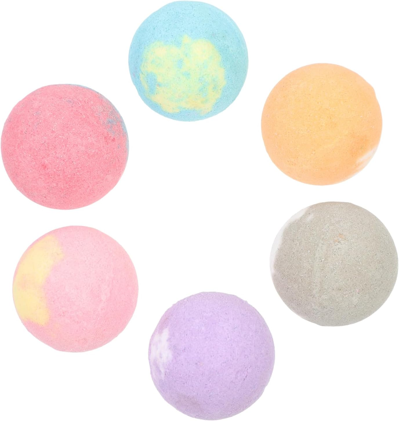 Baluue 6Pcs Essential Oil Bath Multi-Function Foot Soak for Relaxation and Skin Moisturizing Portable Household Spa Accessory Mixed Colors image number 2