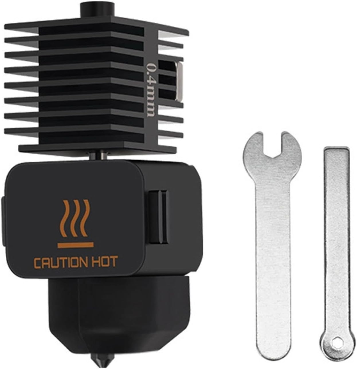 Diyeeni for A1/A1 Mini Hotend Kit, 3D Printer Head Hot End Kit Extruder, High Temperature Hardened Steel Nozzle with Silicone Cover Sock & Wrench, 3D Printer Accessories (0.4Mm) image number 3