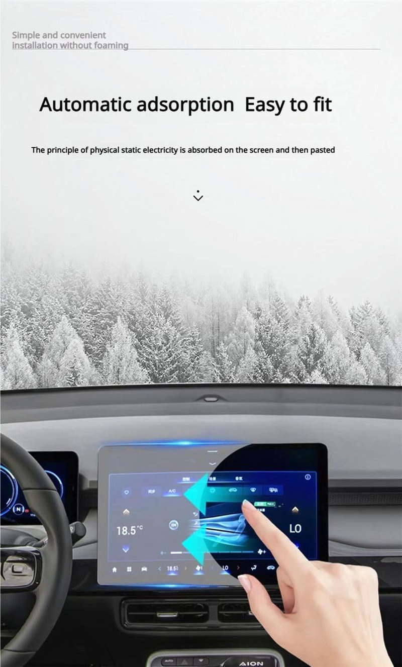 For 2024 Ford Ranger Screen Protector for 2024 Ford Ranger Lariat/Raptor 12"Navigation Display, Scratch Resistant for Ford 2023 Ranger Screen Protector 12 Inch Radio Screen Protective Film (12 Inch) image number 6