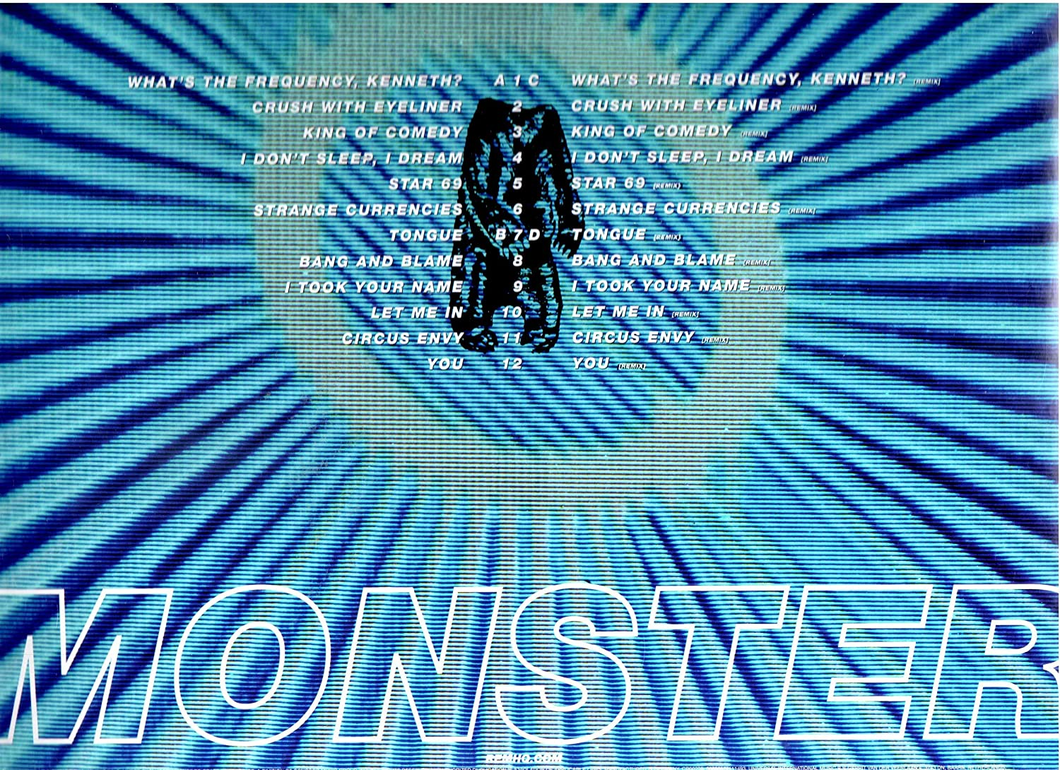 R.E.M Monster Double Vinyl Album image number 5