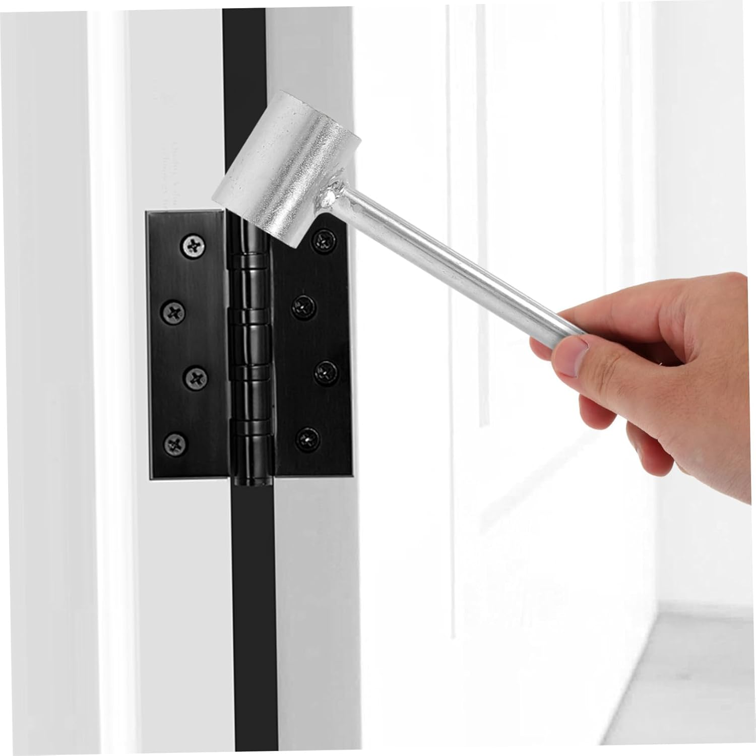 TEMPNAP 2Pcs Dual-Head Hinge Adjustment Wrench Ratchet Hinge Spanner Style for Door Gap Adjusting Tool image number 5