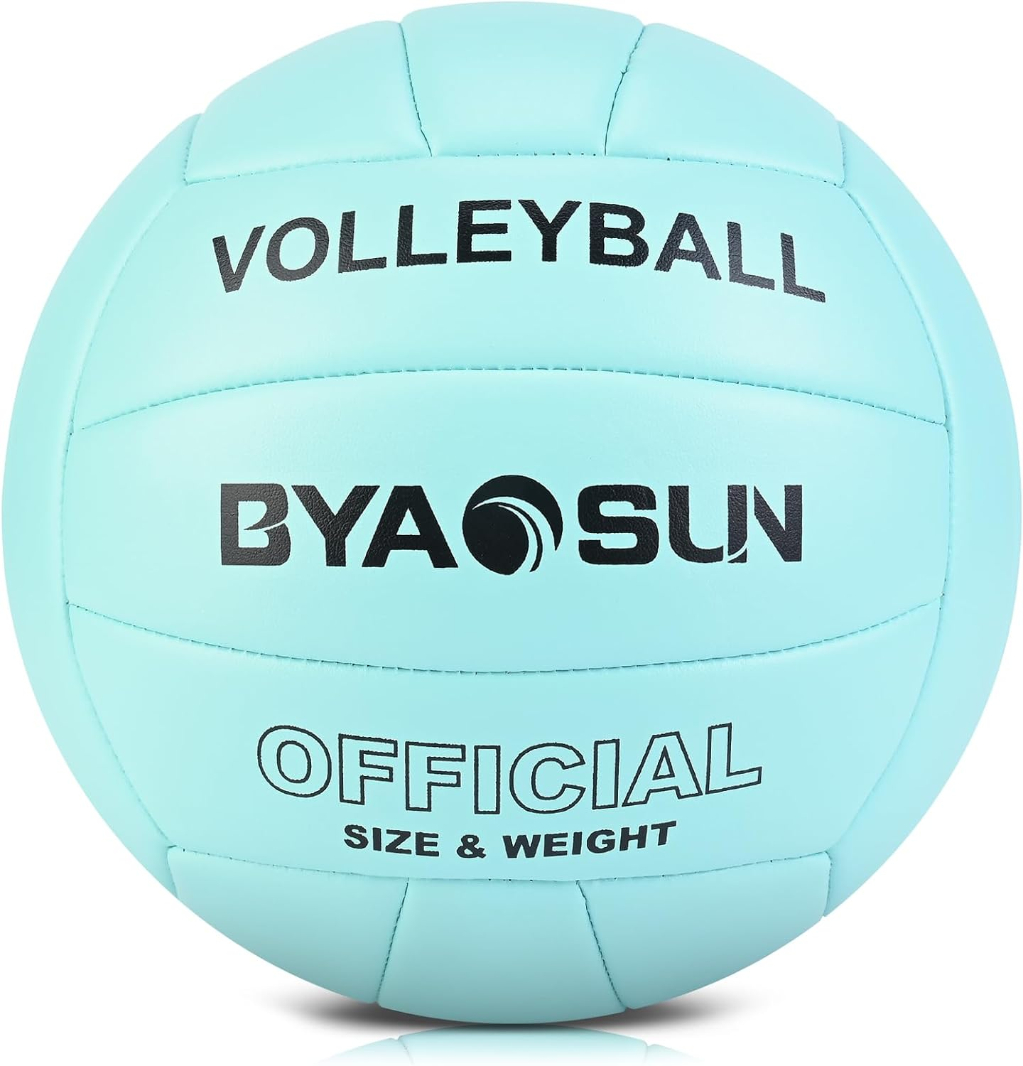 BYAOSUN Soft Official Volleyball for Indoor Outdoor Beach, Size 5 Training Volleyball for Beginner Teenager Adult