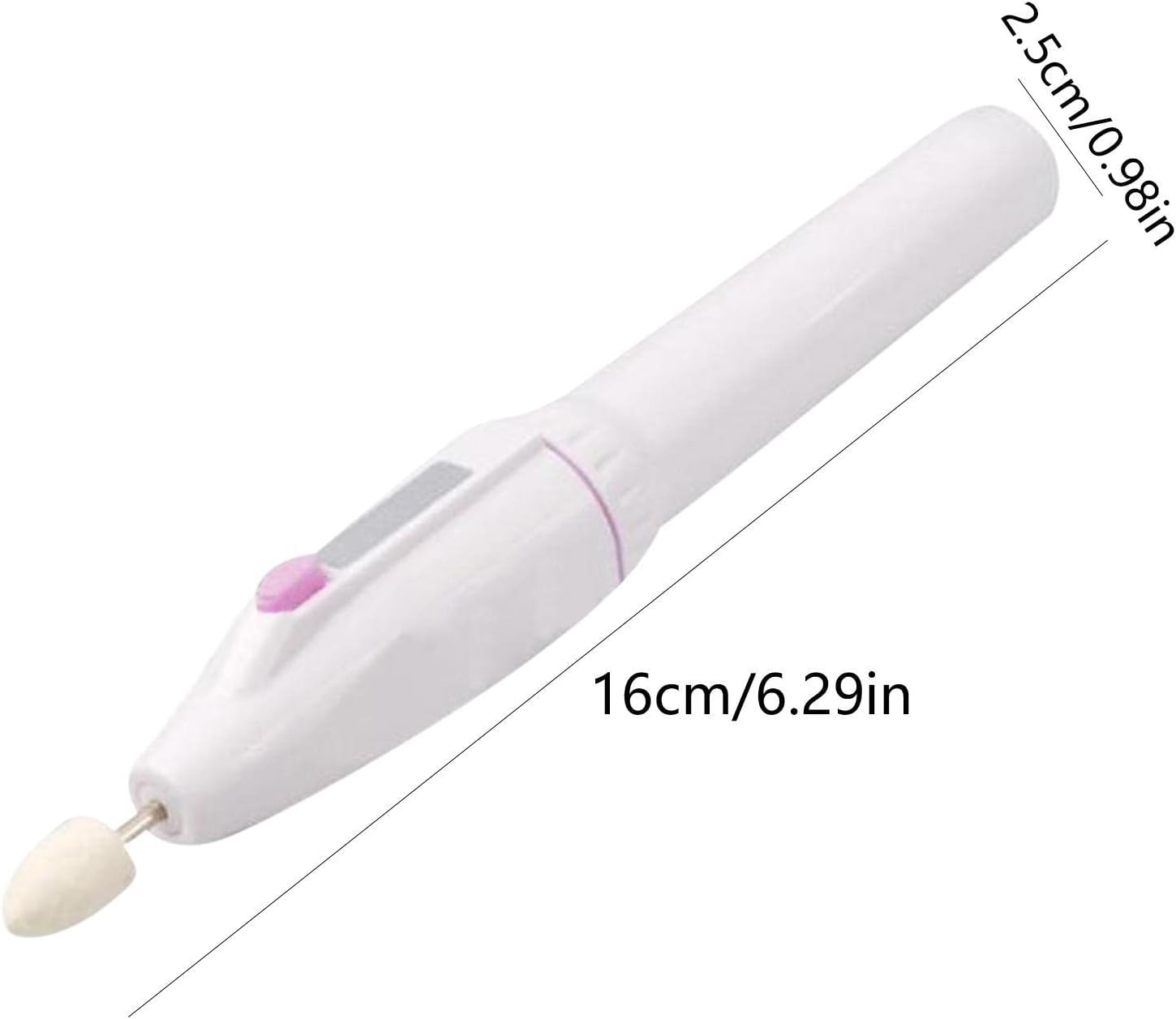 Electric Nail File Set,Manicure Pedicure Tool with 5 Nail Drill | Nail Buffer Drill Polisher for Natural Fingernails Toenails Wynott image number 4