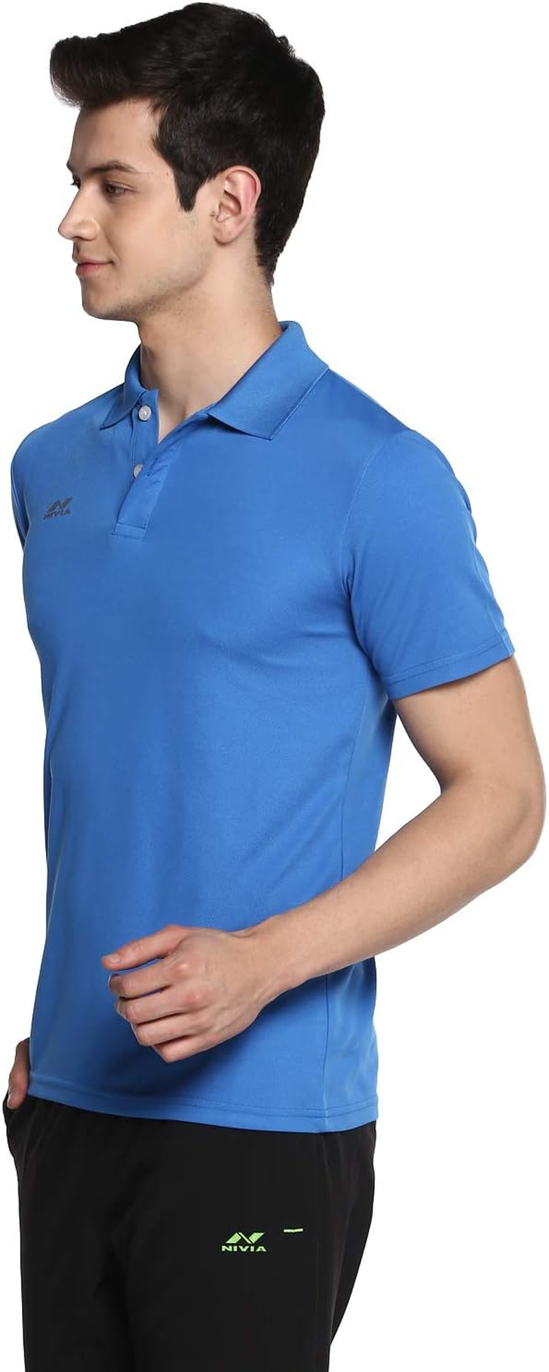 Nivia 5068 Ray 5 Polo Polyester T-Shirt for Men image number 2
