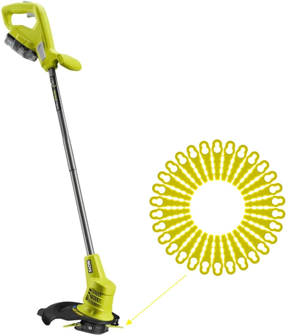 50Pcs Replacement Blades Compatible with Strimmer Head by Fourshow image number 1