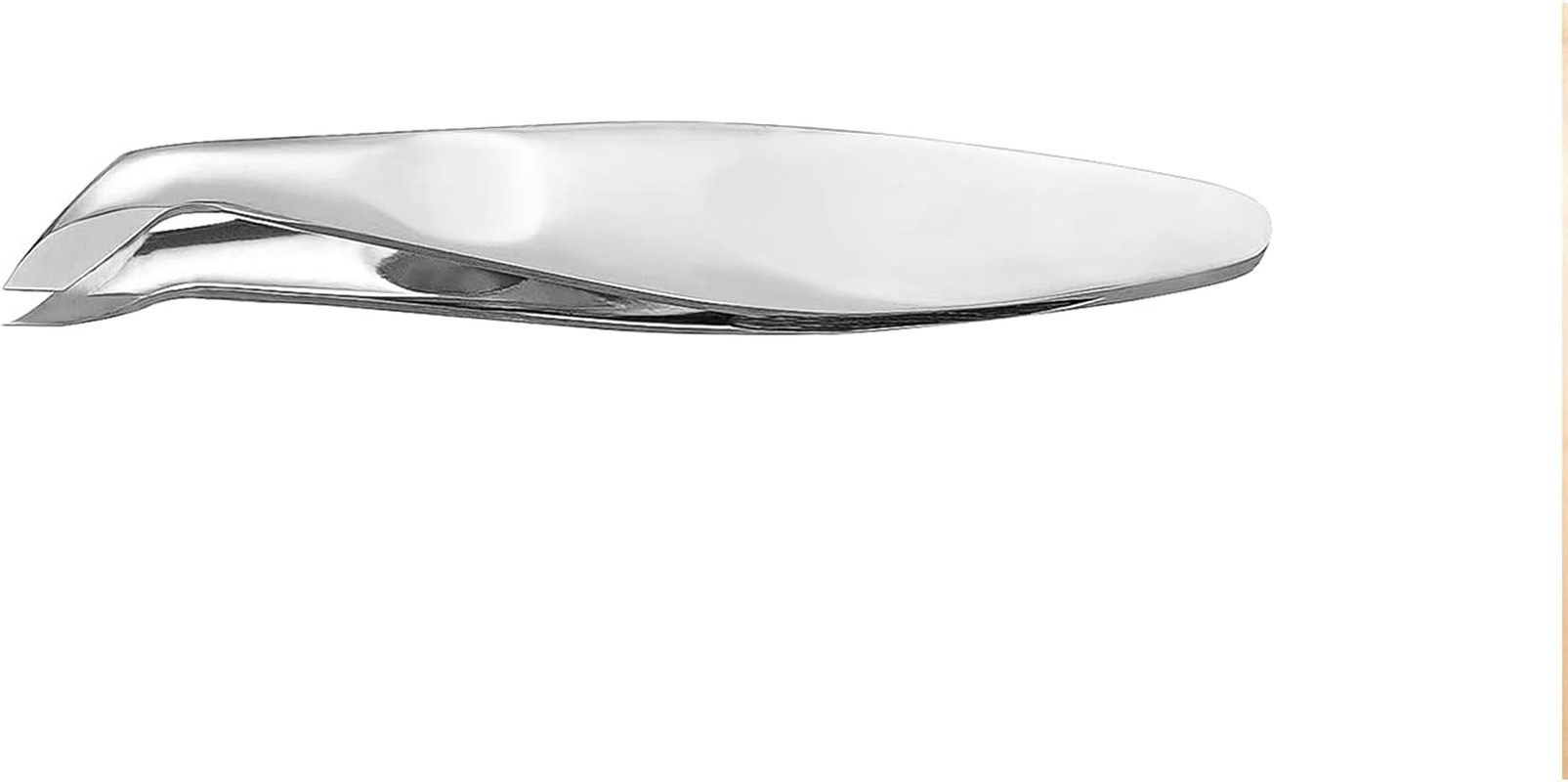 THRAU Mini Cuticle Trimmer for Manicure and Pedicure, Stainless Steel Cuticle Nipper, Precise Pointed Tip Cuticle Clipper for Trim Nail and Dry Skin