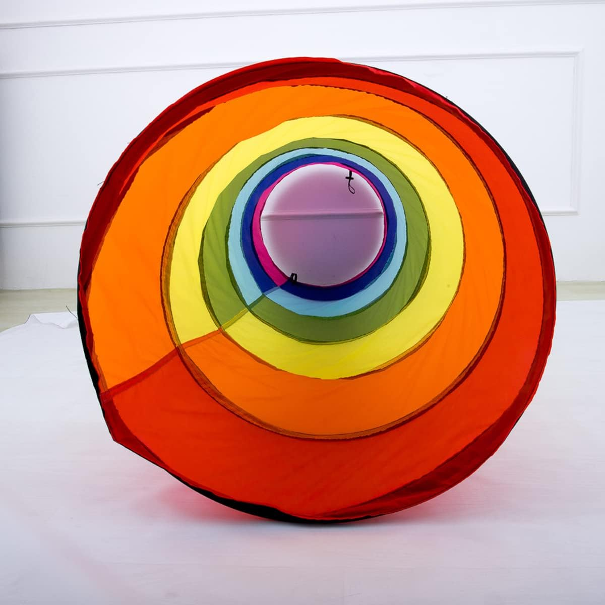 Kids Play Tunnel for Toddlers with round Opening, Pop up Crawl through Tunnel Play Tent for Baby Infant Children or Pet 46X180Cm image number 5