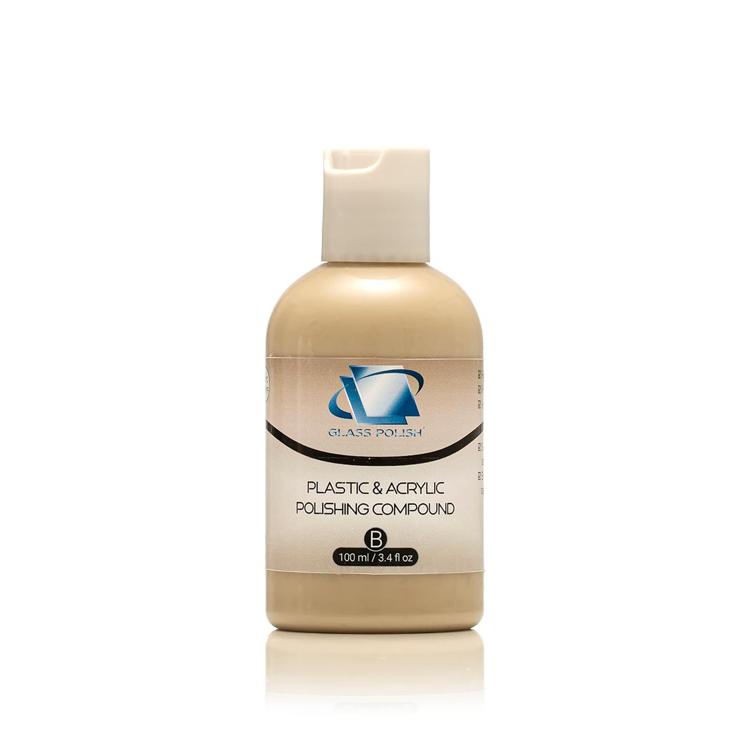 Glass Polish 14017 Plastic & Acrylic Polishing Compound for Professional High-Gloss Micro Finishes - 50Ml - 50Ml image number 3