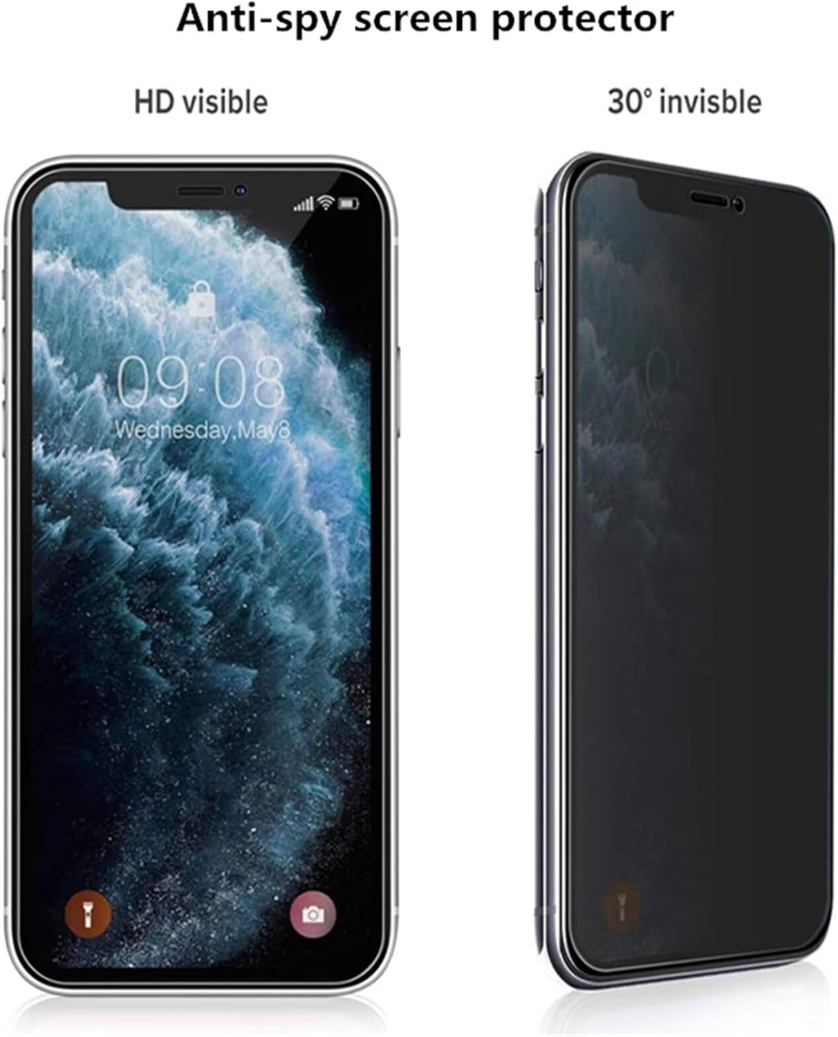 CLYDITE Case for Samsung Galaxy S22 Ultra Case Rose Gold Mobile Phone Case with Anti-Spy Privacy Protection Film Privacy Screen Protector image number 3