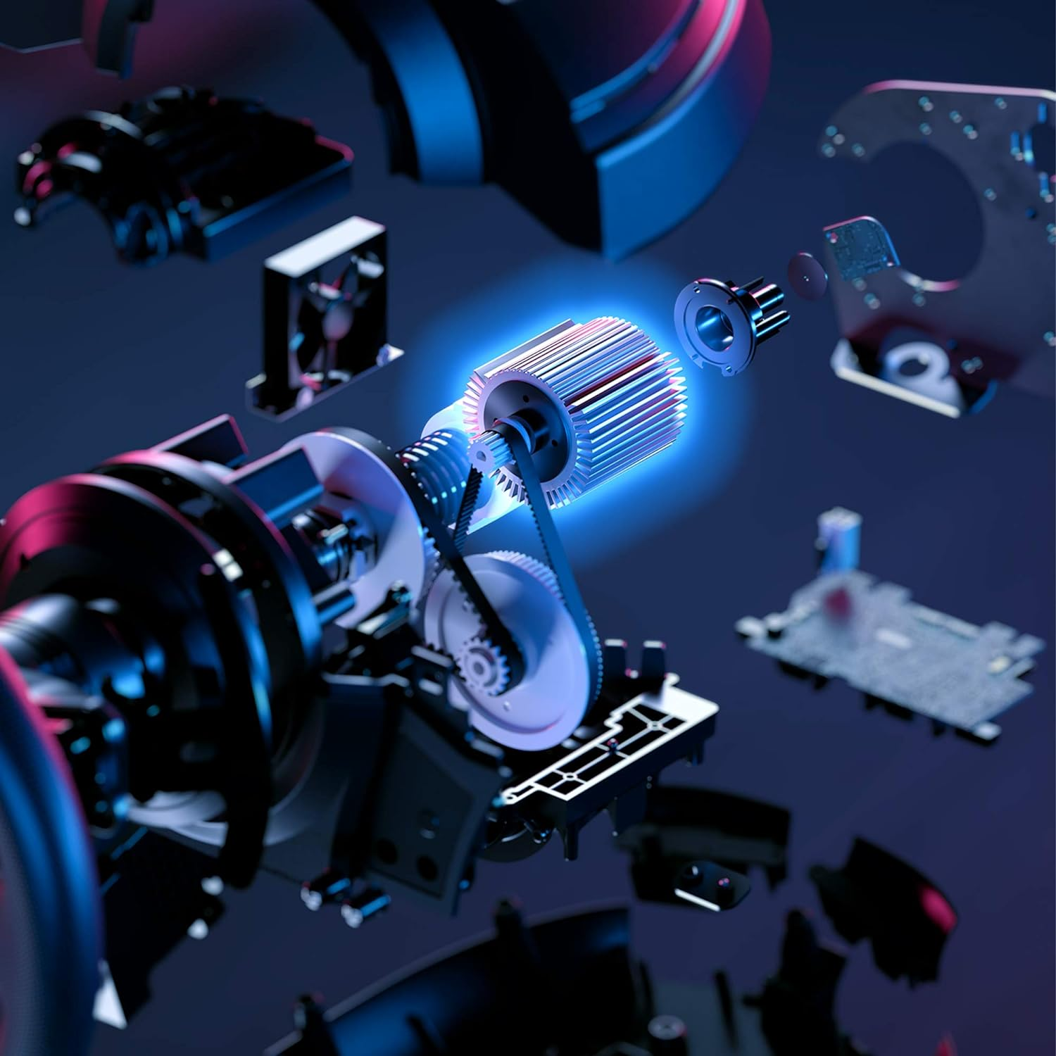 Thrustmaster T300 Servo Base - Force Feedback Wheel Base for PS4 / PS5 / Windows image number 6