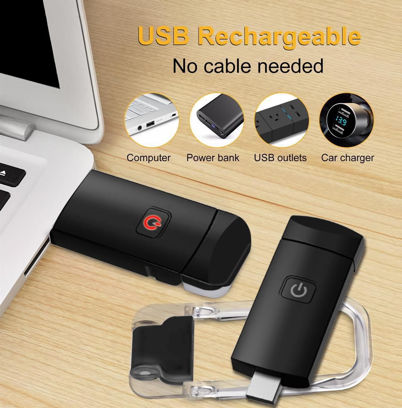 Reelau Book Light USB Rechargeable, Eye Protection Little Reading Light 3 Colours 4 Brightness, Sturdy Clip, Swivel Head for Angle, Long-Lasting Battery, Compact Size, Lightweight Portable Book Light image number 3