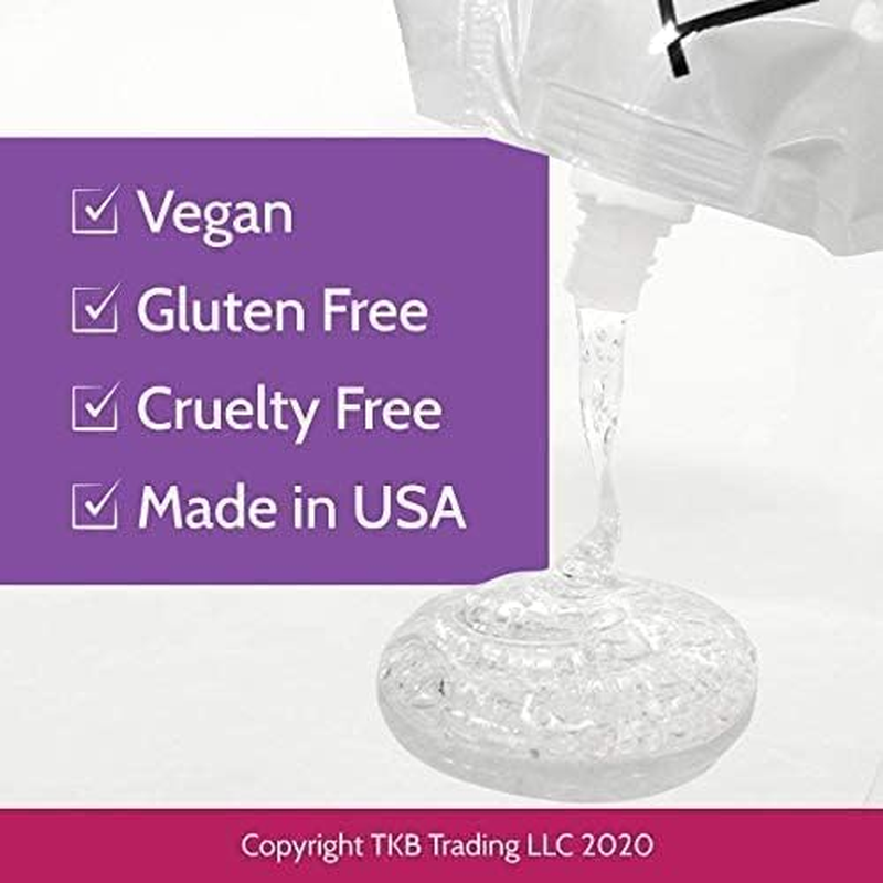 TKB Lip Gloss Base | Clear Versagel Base for DIY Lip Gloss, Mineral-Oil-Free| Made in USA (11 Ounce (Pack of 2)) image number 1