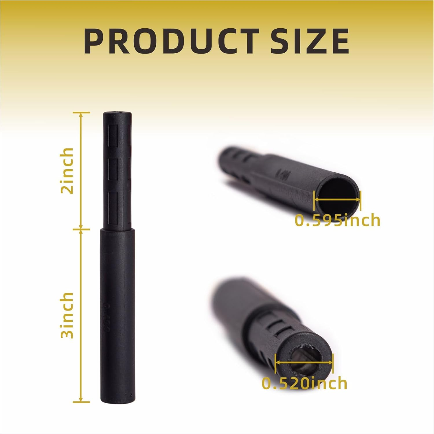 Mariyandh 8 Pcs Golf Club Extension Golf Club Extensions Steel Shaft Putter Shaft Extension for Putter, Iron, and Golf Club Shafts image number 6