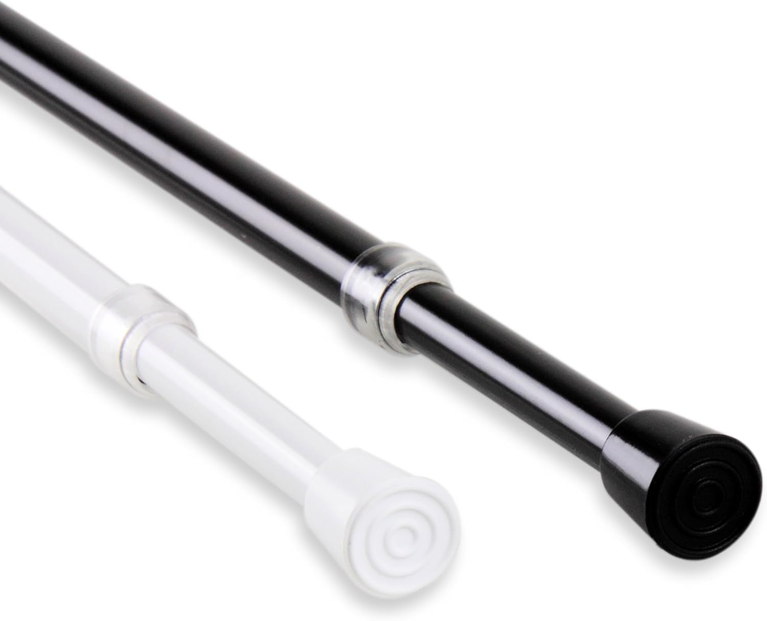 Rod Desyne 7/16" Spring Tension round Rod, 18"-28" - White