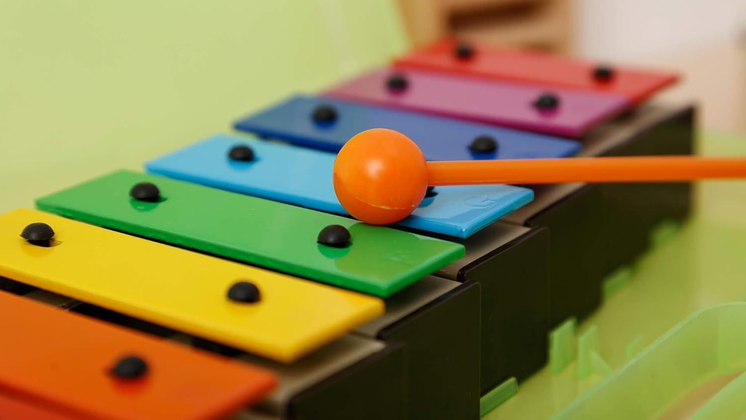 Chime Bar - Resonator Bells with Songs - Color Glockenspiel 8 Note Xylophone Kit - Song Cards image number 4