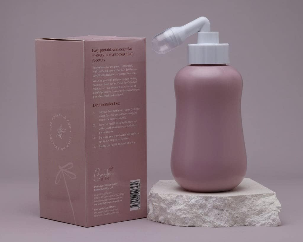 Bubba Bump Upside down Peri Bottle for Postpartum Healing, 360 Ml Capacity image number 5