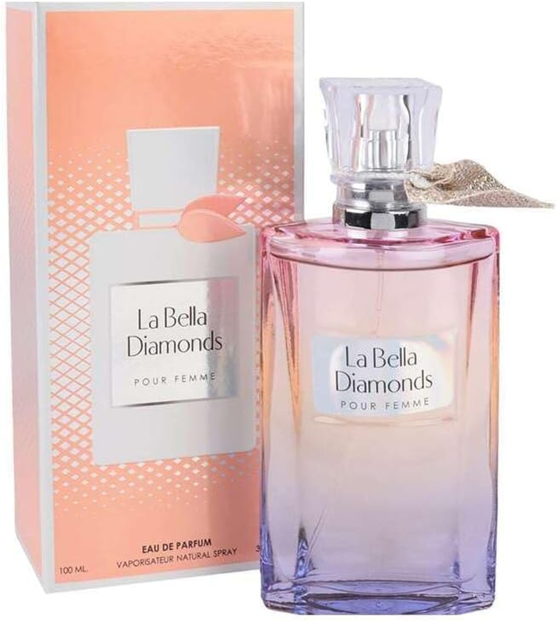 Mirage Women'S Diamond Collection La Bella Diamonds Eau De Parfum Spray, 100 Ml