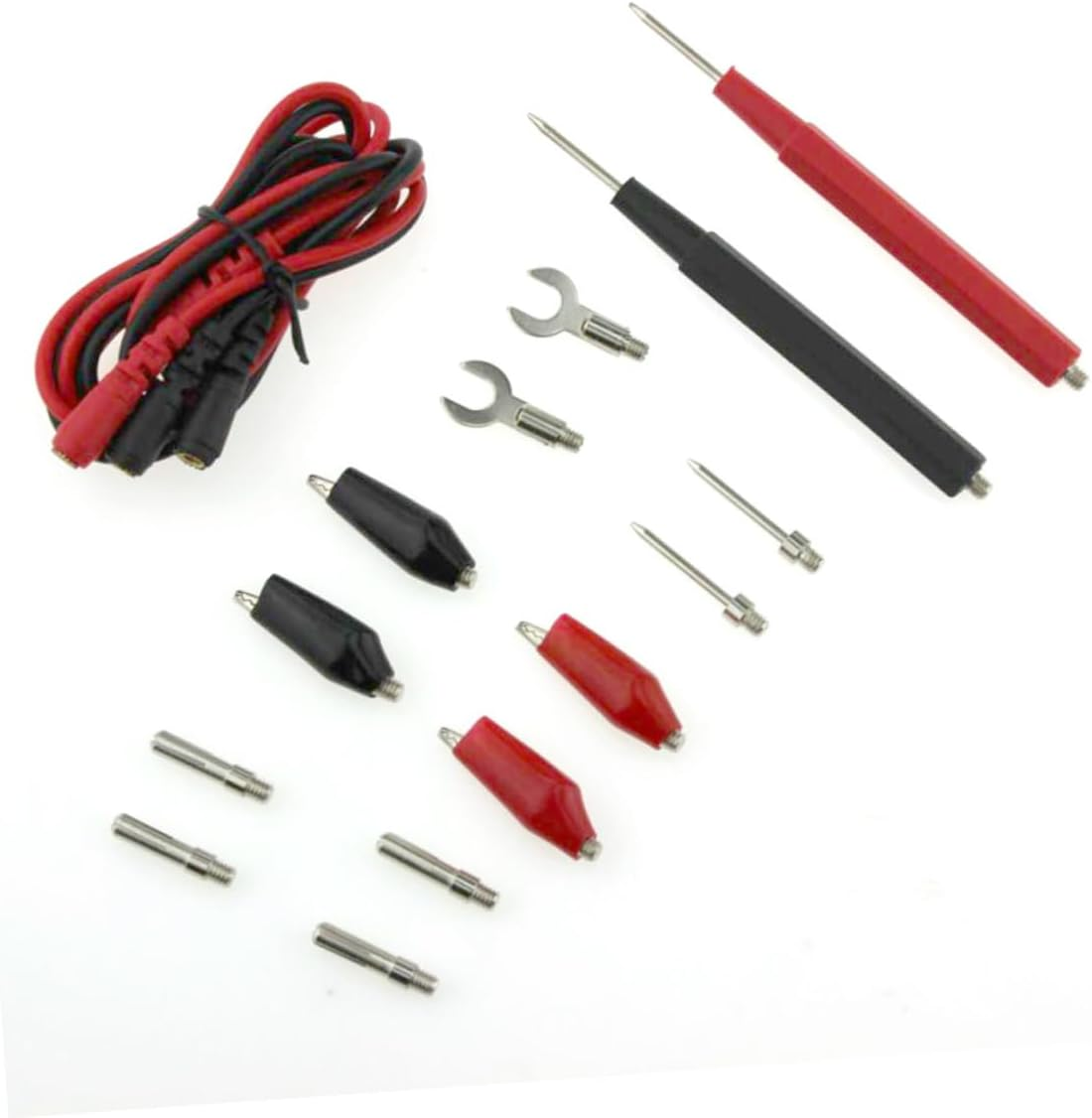 DOITOOL 18Pcs Multifunction Multimeter Test Lead Kit Silicone Banana Plug and Alligator Clips for Automotive Electrical Testing image number 3