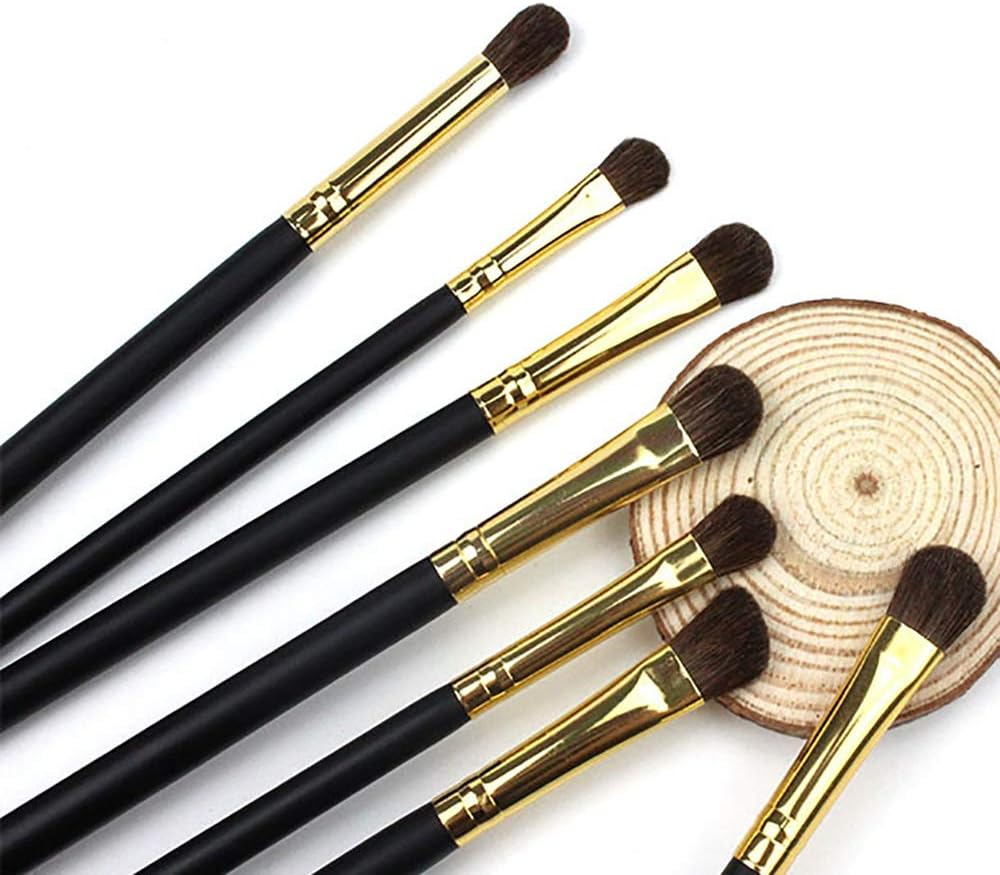 7 Pcs Makeup Brusheseye Shadow Brushesbeauty Toolseye Makeup Brusheseasy to Clean image number 1