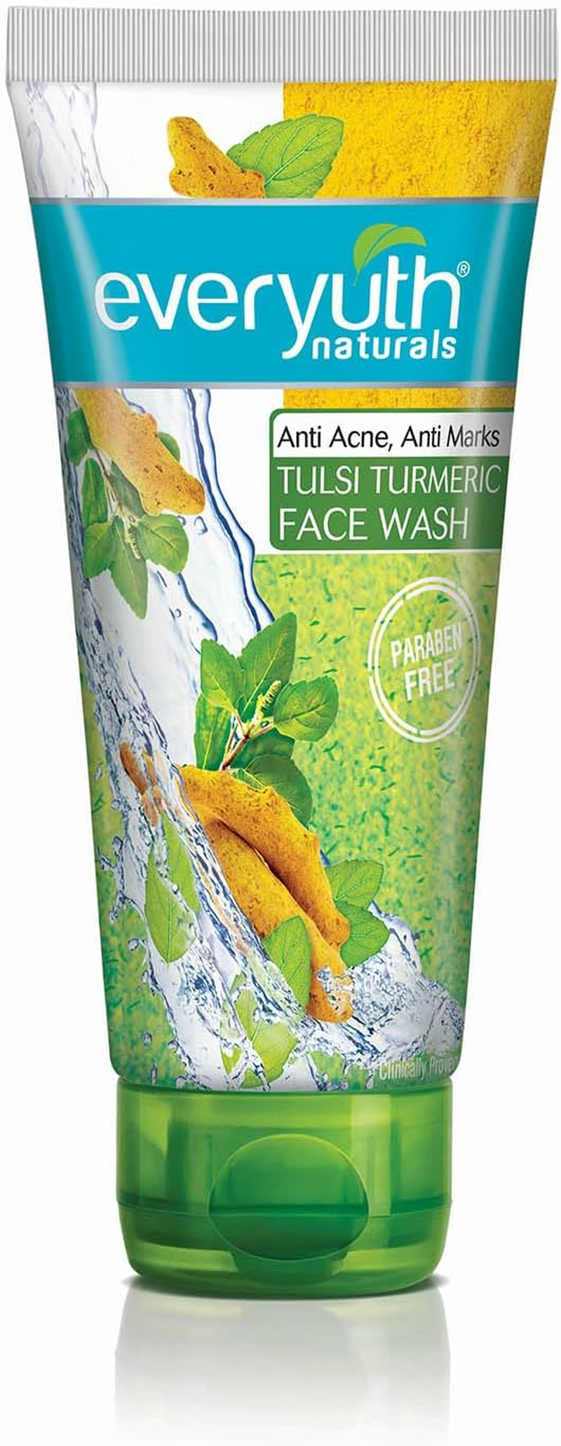 Everyuth Naturals Tulsi Turmeric Face Wash, 150Ml image number 3