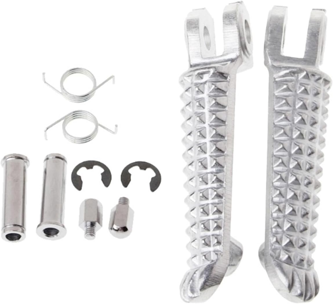 MAX COOL Front Foot Pegs Pedals Suitable for Yamaha YZF R25 R3 MT07 MT09 MT10 MT03 FZ09 FJ09 FZ10