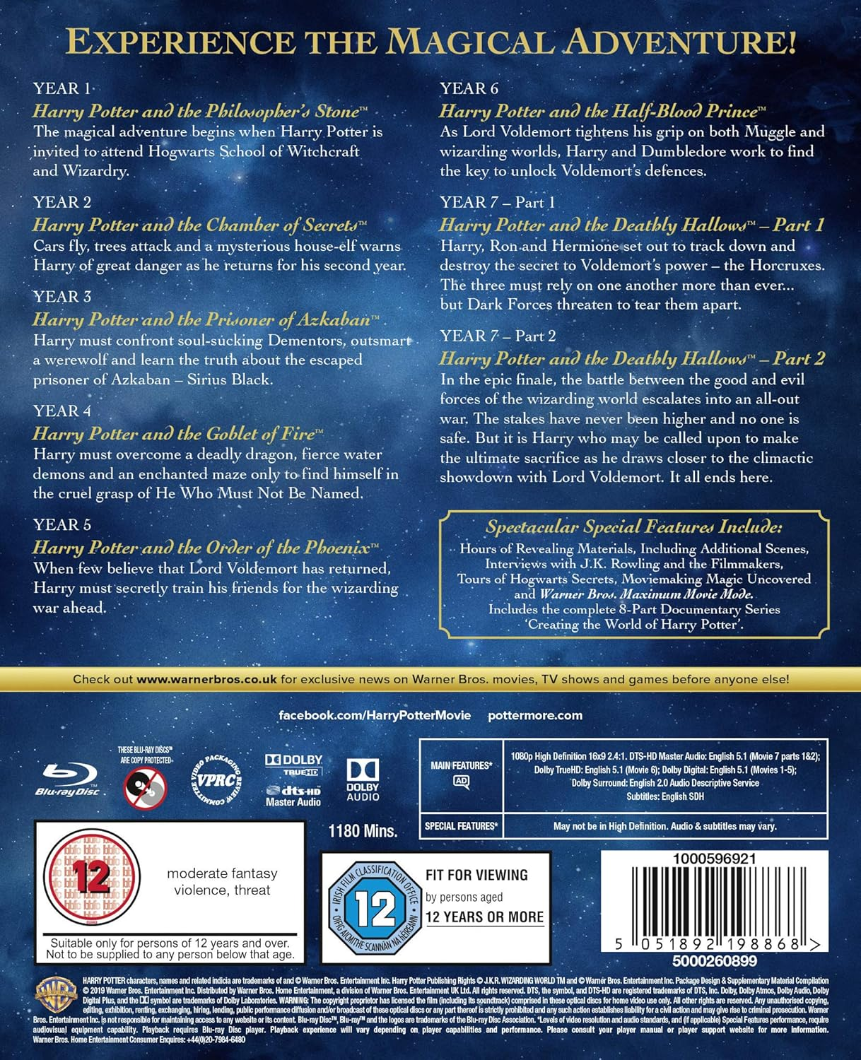 Harry Potter Boxset 2016 Editi